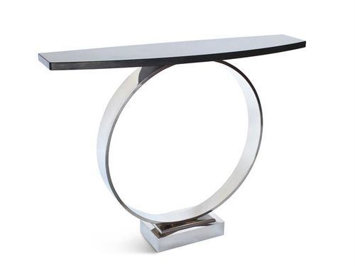 Contemporary sideboard table - THREE SIXTY - VILLIERS - steel / granite / rectangular