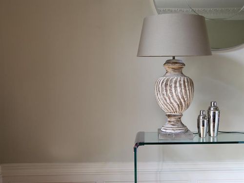 Table lamp - LUCCA - VILLIERS - wooden / traditional / corded