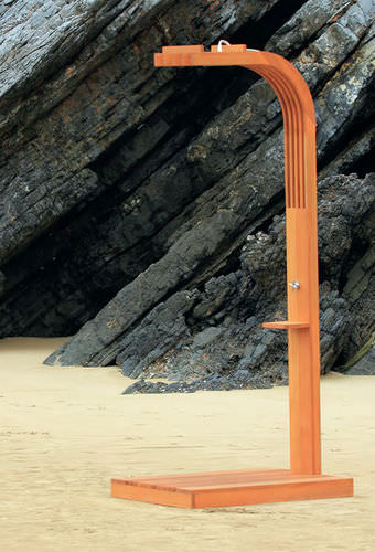 Teak outdoor shower - YS ARK - PLATO
