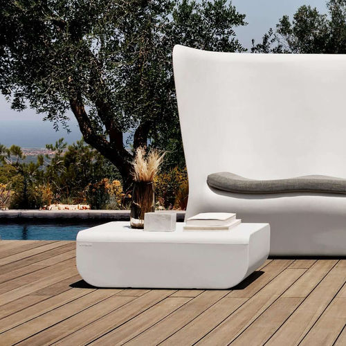 Contemporary coffee table - NOVA - Myyour - fabric / fabric base / rectangular