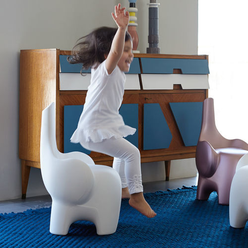 Original design stool - TINO  - Myyour - plastic / plastic base / child's