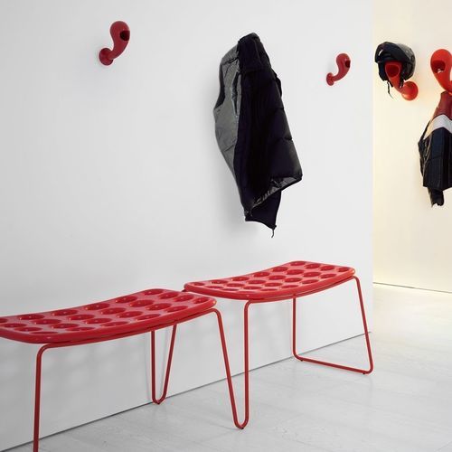 Contemporary garden bench - CHIPS - Myyour - polyethylene / without backrest / without armrests