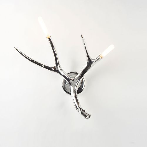 Contemporary wall light - SUPERORDINATE ANTLER - Roll & Hill - indoor / ceramic / home