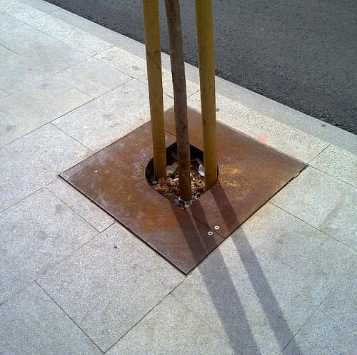 COR-TEN® steel tree guard - Urbes 21