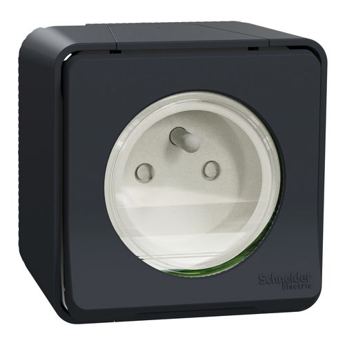 Power socket - Mureva Styl - SCHNEIDER ELECTRIC - double / triple / wall-mounted