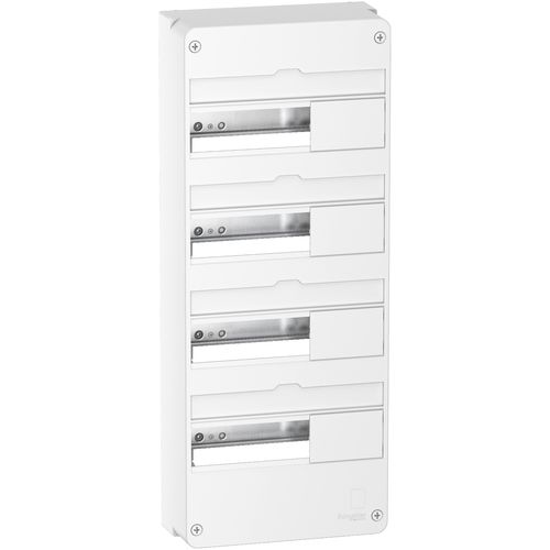 Surface-mount electrical enclosure - Resi9  - SCHNEIDER ELECTRIC - recessed / home / empty