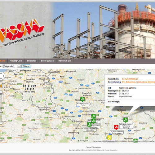 Online software - checkinsite - PASCHAL  - construction management / calculation / analysis