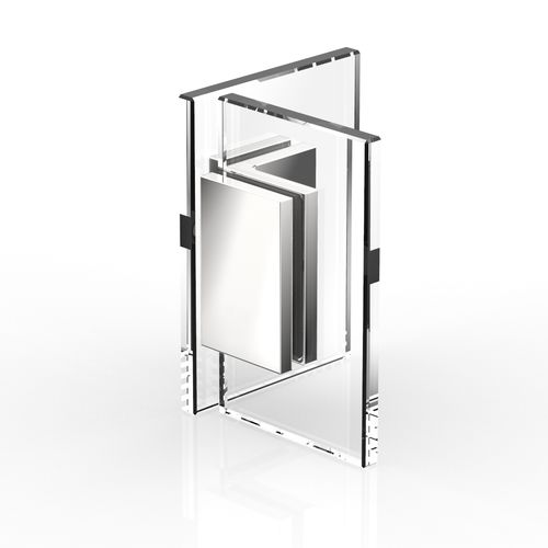 Zamak fastening system - FLAMEA+ : 8196 - PAULI FRANCE  - for panels / for shower / interior
