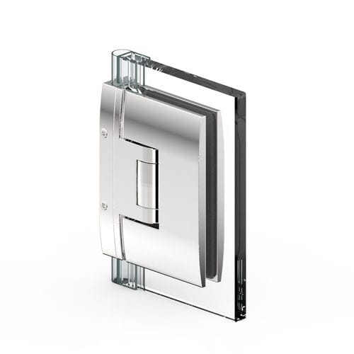 Glass door hinge - PONTERE : 8404 - PAULI FRANCE  - for shower door / zamak / with self-closing system