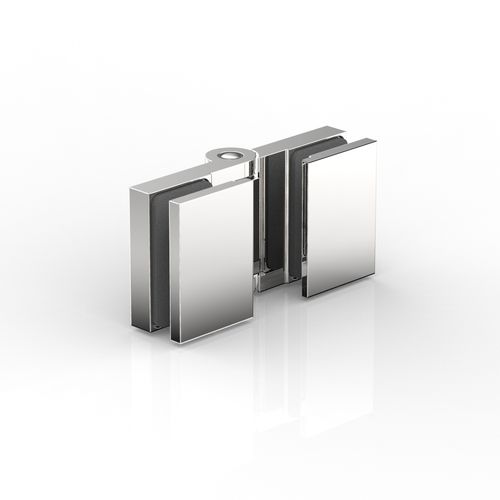 Glass door hinge - FLINTER : 8162 - PAULI FRANCE  - for shower door / zamak / with self-closing system