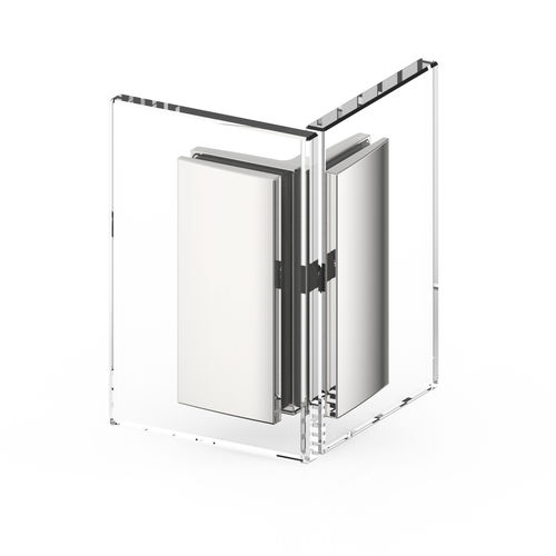 Zamak fastening system - PAPILLON : 8109 - PAULI FRANCE  - for panels / for shower / interior