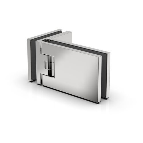 Glass door hinge - FARDELLO : 8902 - PAULI FRANCE  - for shower door / zamak / contemporary