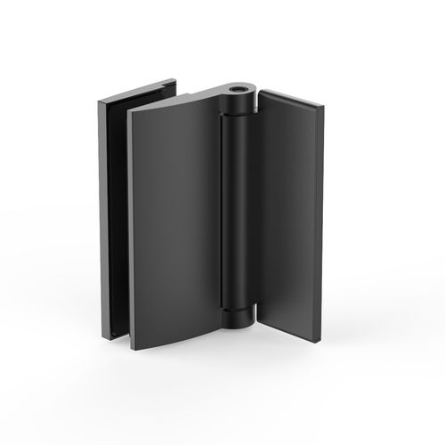 Glass door hinge BLACK EDITION FARFALLA 8120 PAULI FRANCE for