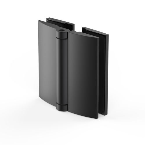 Glass door hinge BLACK EDITION FARFALLA 8122 PAULI FRANCE for