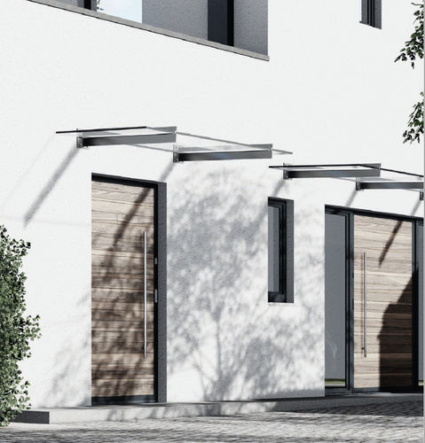 Door canopy - S-05 - PAULI FRANCE  - for patio / for commercial buildings / for window