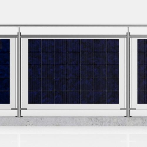 Aluminum railing - CP-MIN - PAULI FRANCE  - glass / with panels / balustrade