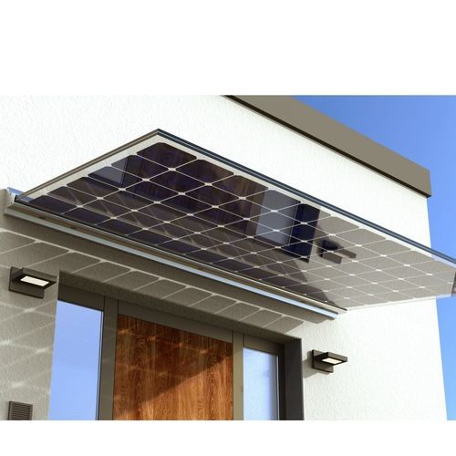 Door canopy - PAULI FRANCE  - for window / aluminum / glass