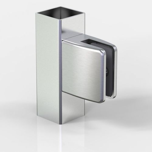 Glass facade glass clamp - PAULI FRANCE  - for stair / glass