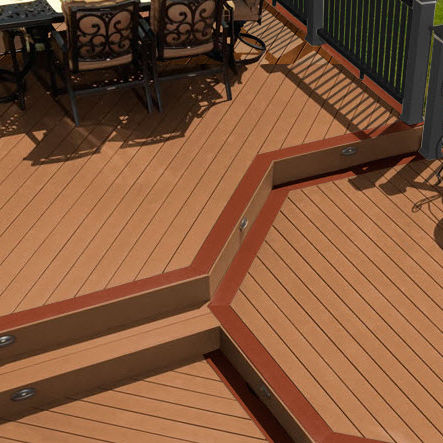 WPC deck board - TIMBERTECH&reg; LEGACY - TimberTech® - wood look / clip-on / waterproof