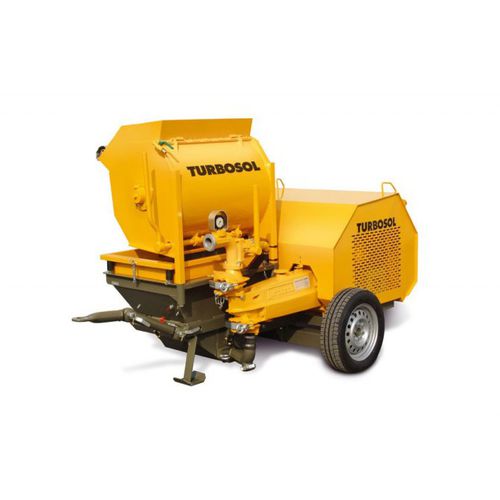 Plaster spraying machine - UNI 30 - TURBOSOL PRODUZIONE SPA  - for mortar / for concrete