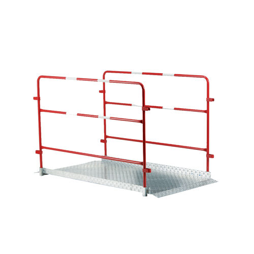 Galvanised steel walkway - TP - BATISEC  - precast
