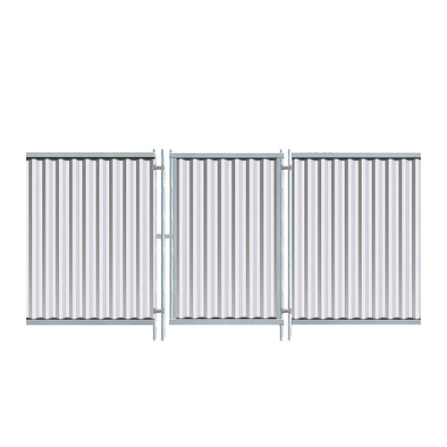 Galvanised steel garden gate - BATISEC 