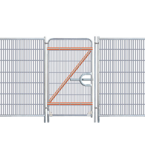 Galvanised steel garden gate - 275-6000 - BATISEC 
