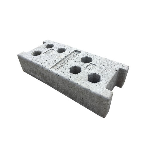 Concrete fastening system - 050-0105 - BATISEC  - for fencing / exterior / prefabricated