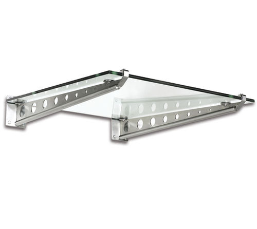Entrance canopy - BO 5211041	 - BOHLE AG - metal / glass / flat