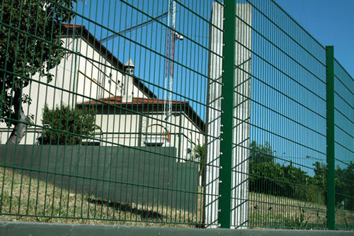 Wire mesh fence - STRONG - CARMO - garden / metal / high security
