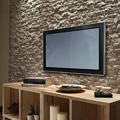 Natural stone wall cladding panel - PERLA ROSA - CERAMAT LEVANTE S.L (PIERRES DU MONDE)  - interior