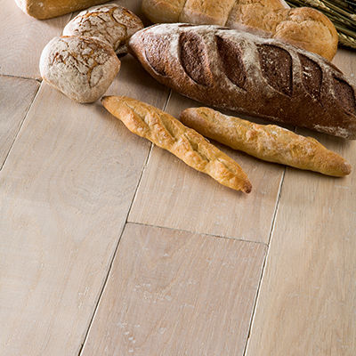 Engineered parquet floor - PA 14 - CHENE DE L EST  - solid / oak / aged