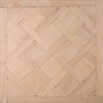 Solid parquet floor - N° 12 - CHENE DE L EST  - oak / chevron / aged