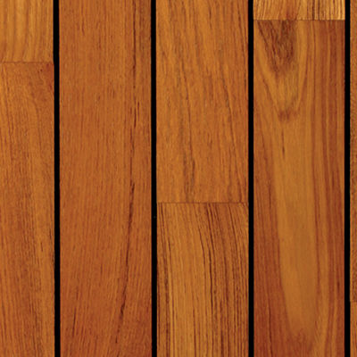 Solid parquet floor - BURMESE TEACK - CHENE DE L EST  - exotic wood / oiled / glued