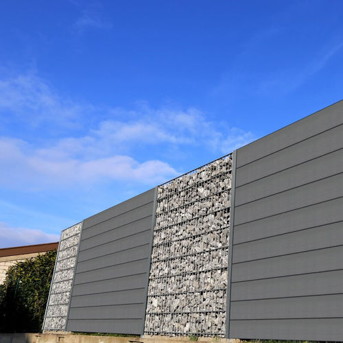 Panel fencing - 38001509 series - DEVOREX PLC - garden / WPC / PVC