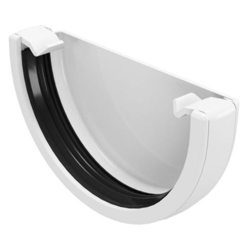 PVC gutter end - 3800214060091 - DEVOREX PLC - maintenance-free