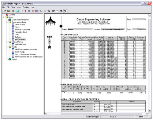 Computer-aided engineering software - SHAPE-MASSIVE 6.XX - DLUBAL GMBH ING- SOFTWARE - for concrete structures / 2D - image - 4