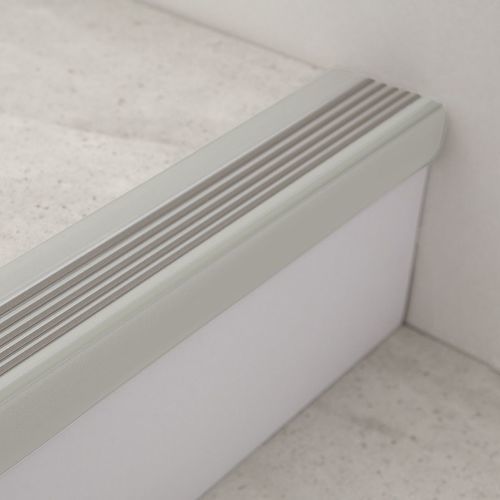 PVC stair nosing - TKNG A 45 - DÖLLKEN Profiles GmbH - copolymer / polymer / non-slip