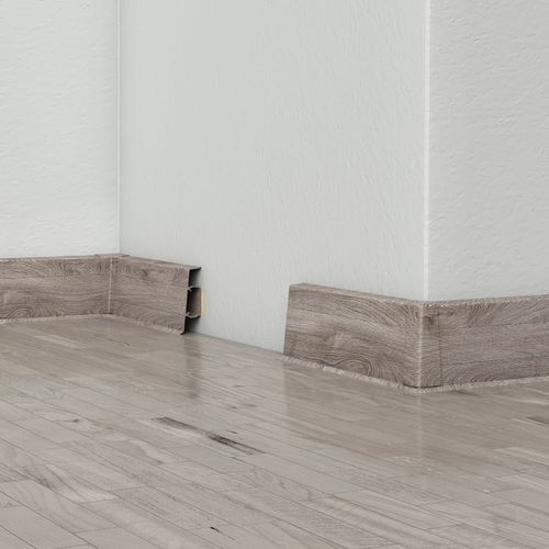 Baseboard cable trunking - CUBICA 60 - DÖLLKEN Profiles GmbH - home