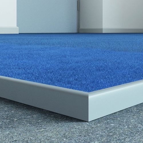 Brown baseboard - EL 8 - DÖLLKEN Profiles GmbH - black / beige / gray