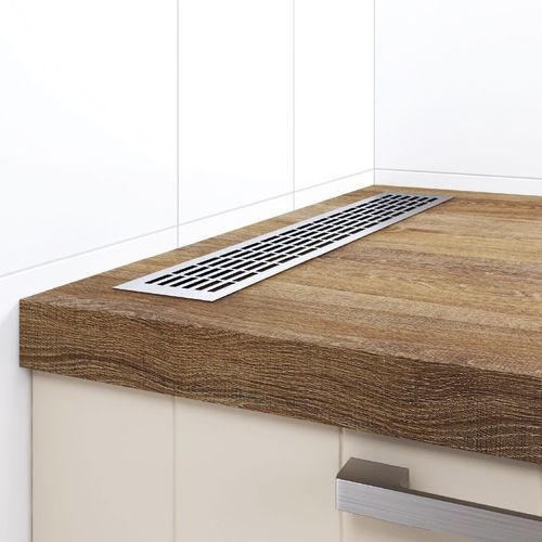 Aluminum ventilation grill - DÖLLKEN Profiles GmbH - rectangular / interior / commercial