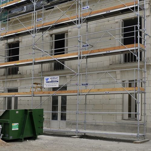 Wooden scaffolding - MULTI 4X EXMDS2 - DUARIB - galvanised steel / high