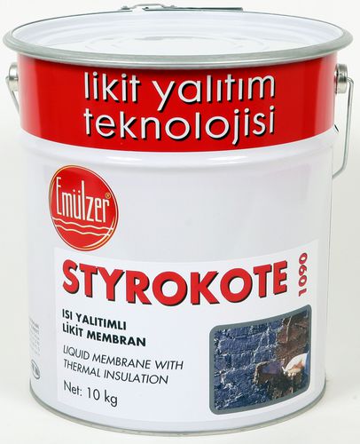 Foundation bituminous waterproofing - STYROKOTE 1090 - EMULZER - for wall / for basements / insulated