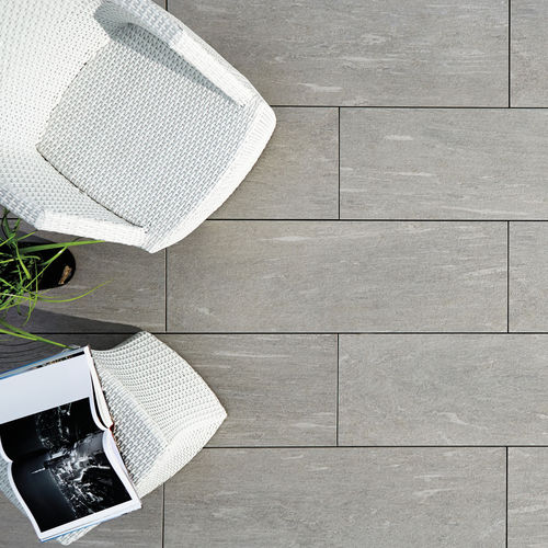 Porcelain stoneware paving slab - L'ALTRA PIETRA - HARENA CALANCA LIGHT - GRANULATI ZANDOBBIO SPA - sintered stone / outdoor / textured