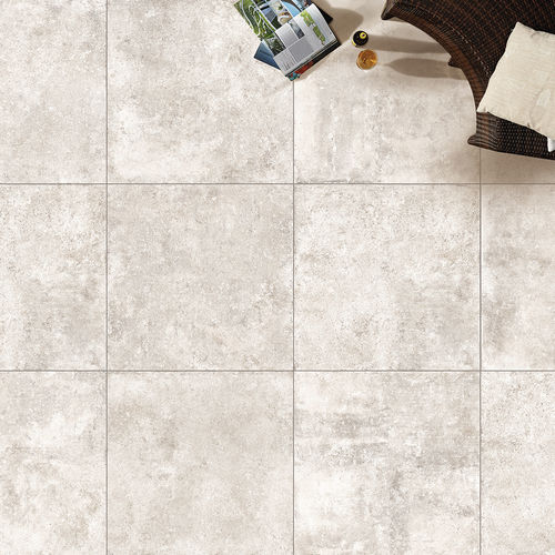Porcelain stoneware paver - TEGEL ANTICO BIANCO - GRANULATI ZANDOBBIO SPA - outdoor / textured / white