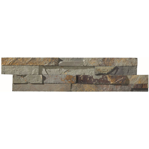Interior wall-covering - NATURAL PANEL - ARDESIA MULTICOLOR SOTTILE - GRANULATI ZANDOBBIO SPA - exterior / natural stone / natural finish