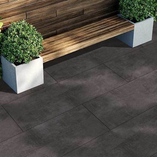 Engineered stone paver - URBAN PRO ANTRAZYT - GRANULATI ZANDOBBIO SPA - outdoor / anthracite