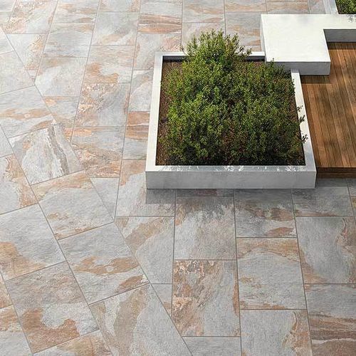 Sintered stone flooring - MIDLAKE ARDESIA - GRANULATI ZANDOBBIO SPA - outdoor / residential / tile