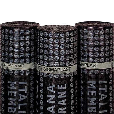 Bridge construction waterproofing membrane - SIGMAPLAST P - ITALIANA MEMBRANE SPA  - for roof / roll / slate