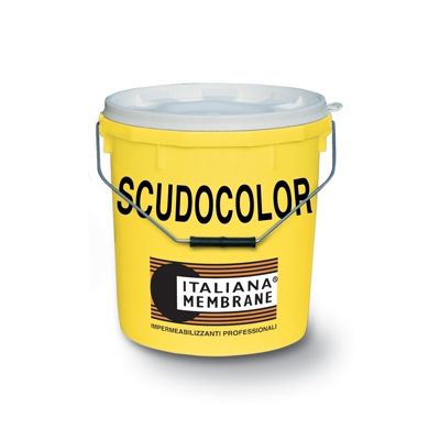 Protective paint - SCUDOCOLOR - ITALIANA MEMBRANE SPA  - outdoor / for metal roofs / elastomeric